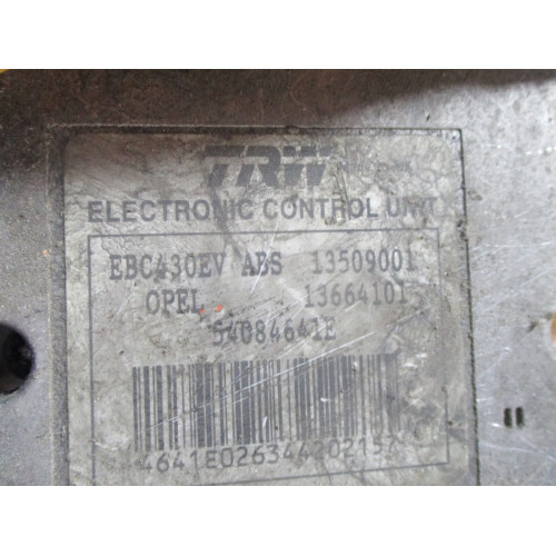 Opel Vectra C ABS Beyni 13509001 13664101 54084641E 09191495