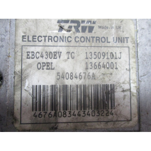 Opel Vectra C ABS Beyni 13509101J 13664001 54084676A 09191496