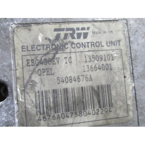 Opel Vectra C ABS Beyni 13509101 13664001 54084676A 09191496