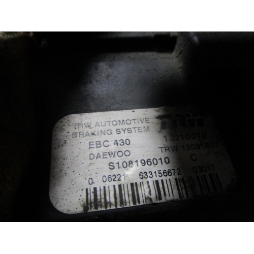 Daewoo Matiz Chevrolet Kalos ABS Beyni S108196010  13216610 13091807 96340210 13091807