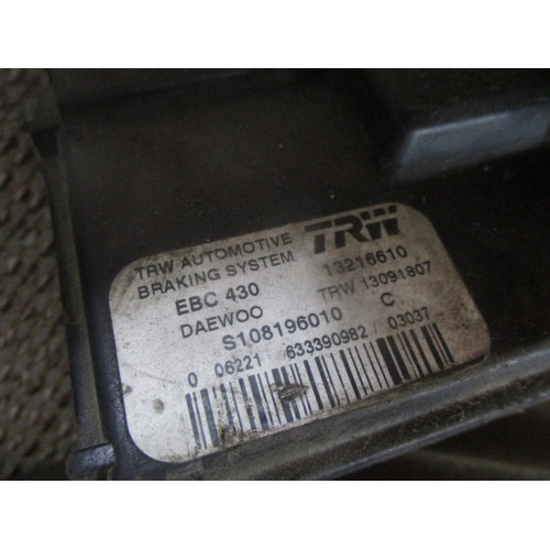 Daewoo Matiz Chevrolet Kalos ABS Beyni S108196010  13216610 13091807 96340210 13091807