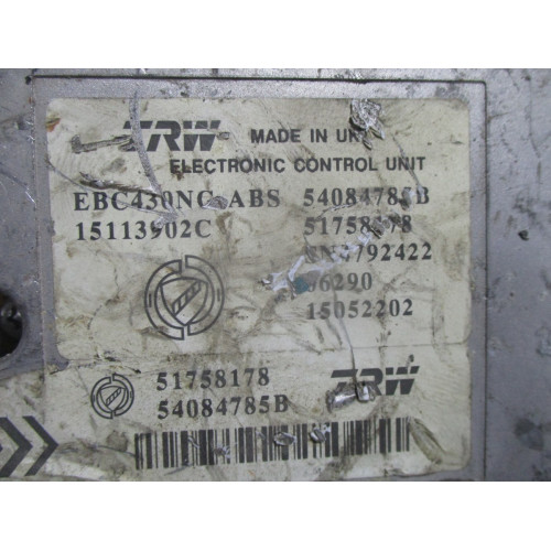Fiat Lancia ABS Beyni 15113902C 51758178  54084785B