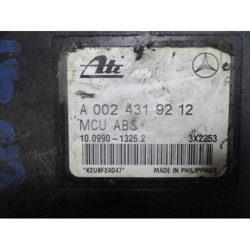 Mercedes W202 C180 W210 ABS Beyni 10.0990-1326.2 10.0204-0013.4 A002 431 92 12