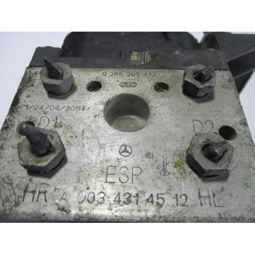 Mercedes W168 ABS Beyni 0265202412 A0034314512
