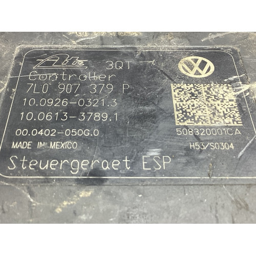 Volkswagen Touareg Porsche Cayenne ABS Beyni 7L0907379P 7L0614517C 10.0926-0321.3 10.0613-3789.1 10.0212-0245.4