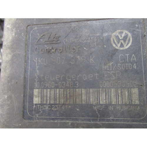 Volkswagen Golf Audi A3 Seat Leon Skoda Octavia ABS Beyni 1K0907379K 10.0960-0348.3 1K0614517H 10.0206-0106.4