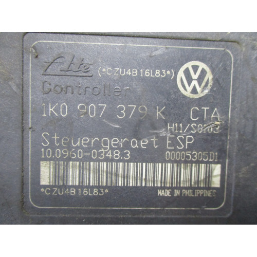 Volkswagen Golf Audi A3 Seat Leon Skoda Octavia ABS Beyni 1K0907379K 10.0960-0348.3 1K0614517H 10.0206-0106.4