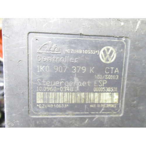 Volkswagen Golf Audi A3 Seat Leon Skoda Octavia ABS Beyni 1K0907379K 10.0960-0348.3 1K0614517H 10.0206-0106.4