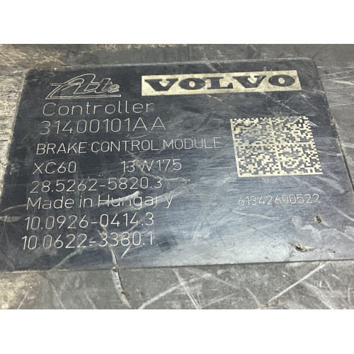 Volvo S60 ABS Beyni 10.0926-0414.3 10.0622-3380.1 10.0212-0954.4 P31400101 31400101AA