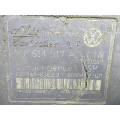 Golf Jetta A3 LEon Toledo ABS Beyni 1K0614517AC 10.0960-0362.3 1K0614517AC 10.0206-0222.4
