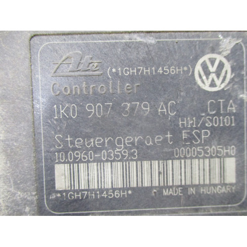 Volkswagen Golf 4 Bora Audi A3 Seat Leon Skoda Octavia ABS Beyni 1K0907379AC 10.0960-0359.3 1K0614517AF 10.0206-0241.4