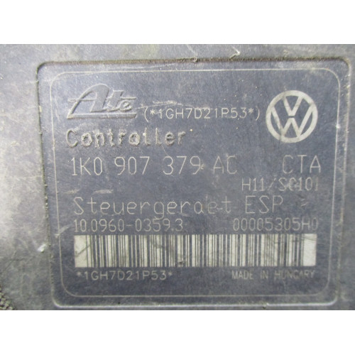 Volkswagen Golf 4 Bora Audi A3 Seat Leon Skoda Octavia ABS Beyni 1K0907379AC 10.0960-0359.3 1K0614517AE 10.0206-0240.4