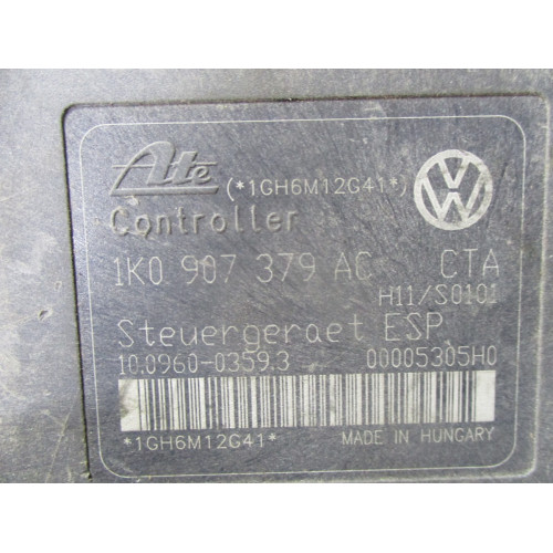 Volkswagen Golf 4 Bora Audi A3 Seat Leon Skoda Octavia ABS Beyni 1K0907379AC 10.0960-0359.3 1K0614517AF 10.0206-0241.4