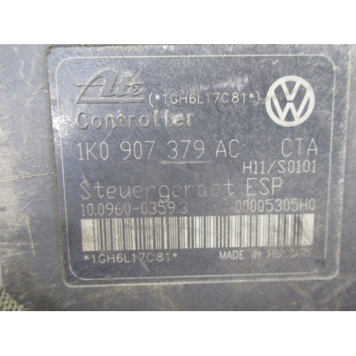 Volkswagen Golf 4 Bora Audi A3 Seat Leon Skoda Octavia ABS Beyni 1K0907379AC 10.0960-0359.3 1K0614517AE 10.0206-0240.4