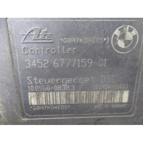 BMW E81 E87 E90 E91 ABS Beyni 34526777159-01 10.0960-0838.3 3451-6777158-01 10.0206-0344.4