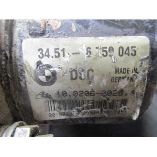 BMW E46 3 Serisi ABS Beyni 6759047 10.0960-0805.3 34.51-6759045 10.0206-0026.4