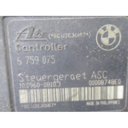 BMW E46 3 Serisi ABS Beyni 6759075 10.0960-0810.3 34.51-6759073 10.0206-0024.4