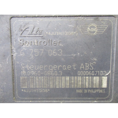 Mini Cooper ABS Beyni 10.0960-0860.3 10.0206-0010.4 6757063