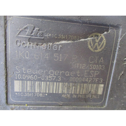 Volkswagen Golf 4 Audi A3 Seat Cordoba Skoda Octavia ABS Beyni 1K0614517R 10.0960-0357.3 10.0206-0182.4