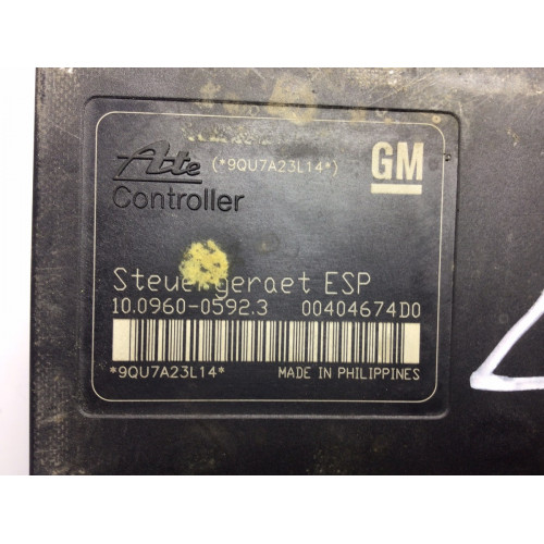Opel Astra H Zafira B abs beyni  13244860 10020602944 10.0960-0592.3