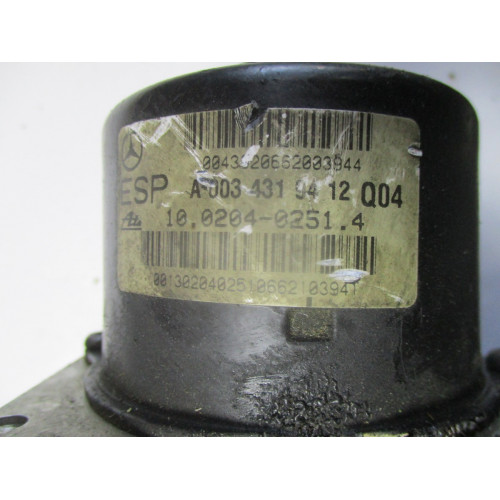 Mercedes C-Class ABS Beyni 10.0925-1500.3 A0034319412 10.0204-0251.4