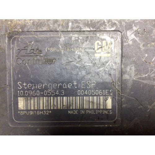 Opel Astra H Zafira ABS Beyni 10.0960-0554.3 13246535 10.0206-0290.4 00405061E