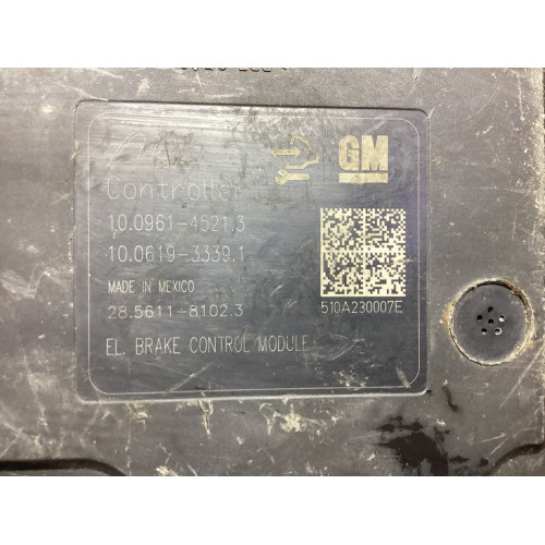 Opel Astra J Abs Beyni 10.0961-4521.3 10.0619-3339.1 28.5611-8102.3 13347808 10.0212-0541.4