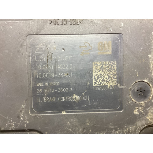 Opel Astra J Zafira C Abs Beyni 10.0961-4532.3 10.0619-3843.1 28.5612-3602.3 13379599 10.0212-0754.4 