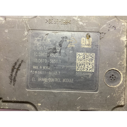 Opel Astra J Abs Beyni 10.0961-4522.3 10.0619-3651.1 28.5611-8103.3 13356789 10.0212-0663.4