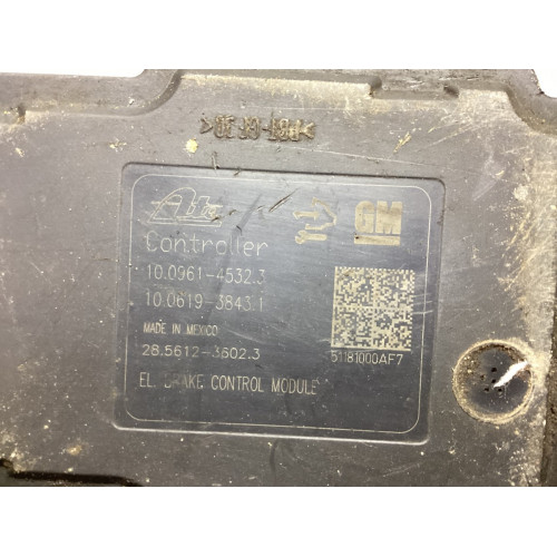 Opel Astra J Zafira C Abs Beyni 10.0961-4532.3 10.0619-3843.1 28.5612-3602.3 13379599 10.0212-0754.4 