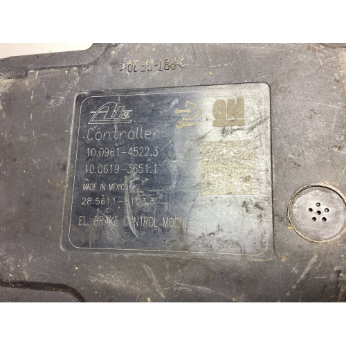 Opel Astra J Abs Beyni 10.0961-4522.3 10.0619-3651.1 28.5611-8103.3 13356789 10.0212-0663.4