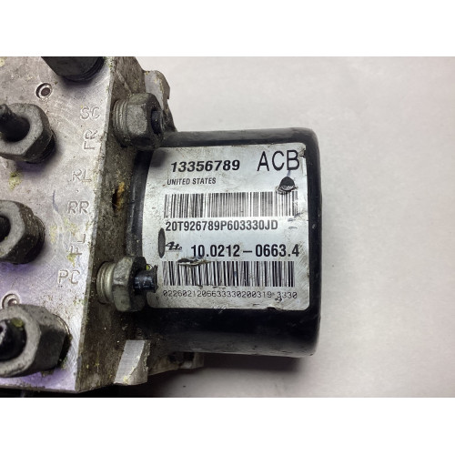 Opel Astra J Abs Beyni 10.0961-4522.3 10.0619-3651.1 28.5611-8103.3 13356789 10.0212-0663.4