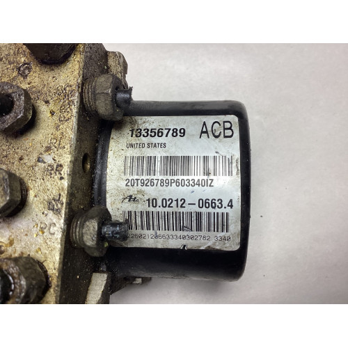 Opel Astra J Abs Beyni 10.0961-4522.3 10.0619-3651.1 28.5611-8103.3 13356789 10.0212-0663.4
