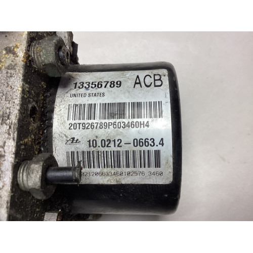 Opel Astra J Abs Beyni 10.0961-4522.3 10.0619-3651.1 28.5611-8103.3 13356789 10.0212-0663.4