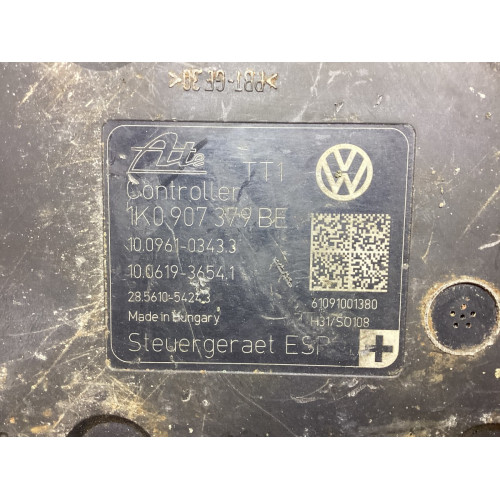 Volkswagen Audi Seat Skoda ABS Beyni 1K0907379BE 10.0961-0343.3 10.0619-3654.1 28.5610-5424.3 1K0614517CP