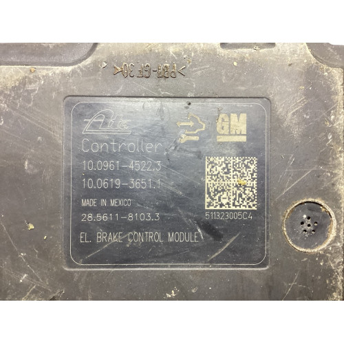 Opel Astra J Abs Beyni 10.0961-4522.3 10.0619-3651.1 28.5611-8103.3 13356789 10.0212-0663.4
