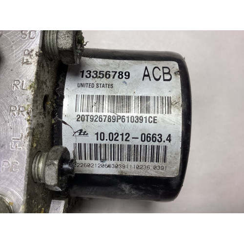 Opel Astra J Abs Beyni 10.0961-4522.3 10.0619-3651.1 28.5611-8103.3 13356789 10.0212-0663.4
