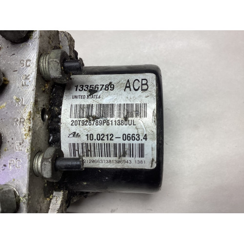 Opel Astra J Abs Beyni 10.0961-4522.3 10.0619-3651.1 28.5611-8103.3 13356789 10.0212-0663.4