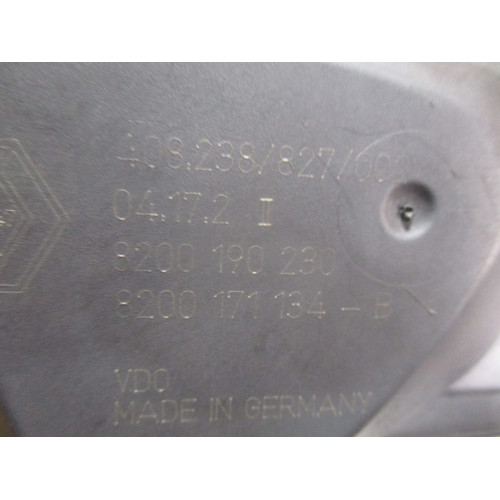 Renault Scenic Fluence Megane Gaz Kelebeği Boğaz Kelebeği 8200190230 8200171134B