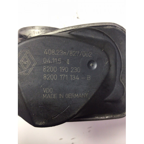 Renault Scenic Fluence Megane Gaz Kelebeği Boğaz Kelebeği 8200190230 8200171134B