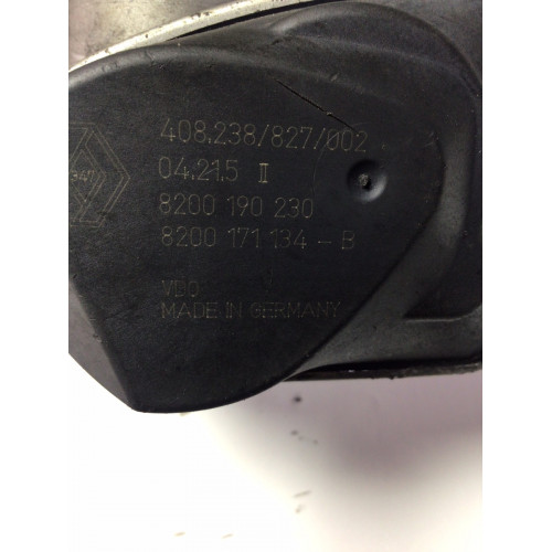 Renault Scenic Fluence Megane Gaz Kelebeği Boğaz Kelebeği 8200190230 8200171134B