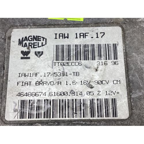 Fiat Palio Siena Marea Bravo Motor Beyni IAW1AF.17 46466674