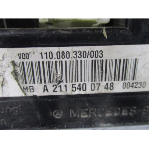  Mercedes W211 Dizel Kilometre Saati Gösterge Paneli A2115400748