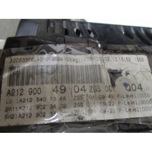  Mercedes W212 Dizel Kilometre Saati Gösterge Paneli A2129004904