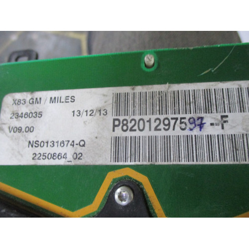  Opel Vivaro Dizel Kilometre Saati Gösterge Paneli P8201297597F