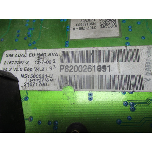 Renault Clio 2 Dizel OTOMATİK Kilometre Saati Gösterge Paneli P8200261091