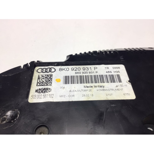Z Audi A4 Kilometre Saati Gösterge Paneli 8K0920931P