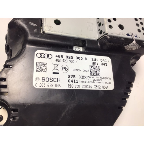 Z Audi A6 A7 Gösterge Paneli Kilometre Saati 4G8920900K