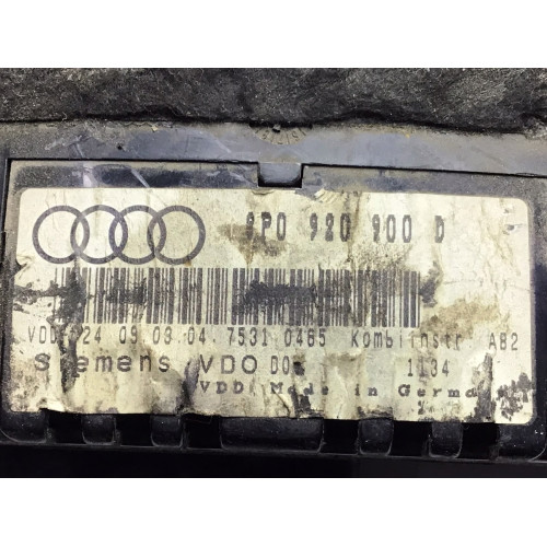 Audi A3 Dizel Kilometre Saati Gösterge Paneli 8P0920900D