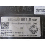 Skoda Octavia  MK3 1.6 TDI Kilometre Saati Gösterge Paneli 5E0920961E